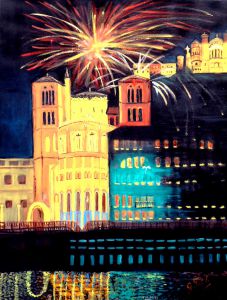 Exposition 2013 de groupe de L'APA à Bron