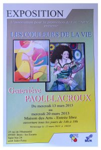 Les couleurs de la vie à la maison des Arts à Bron