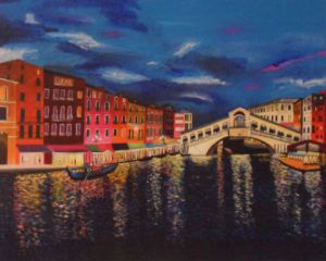 Voir le détail de cette oeuvre: Venise  le pont du Rialto